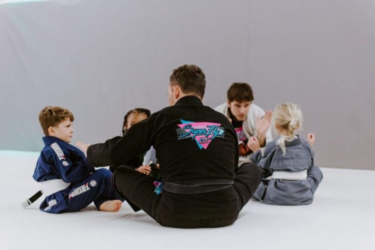 Kids ages 4–7 building confidence with BJJ in Decatur.